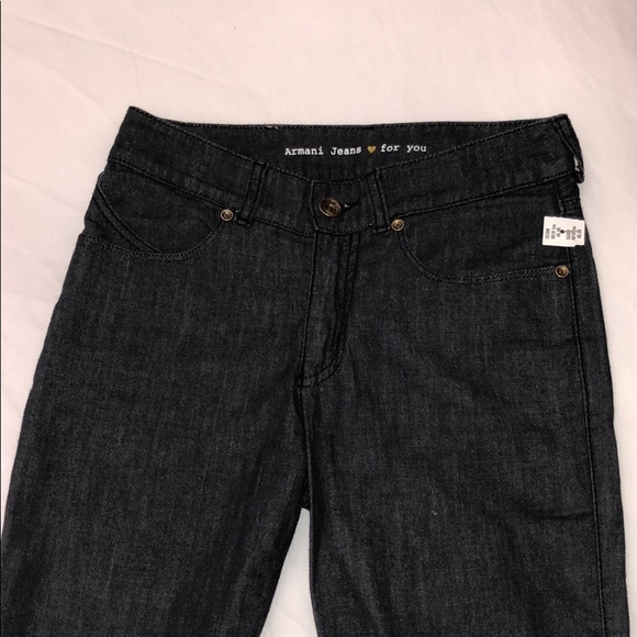 Authentic Emporio Armani dark wash grey jeans - Picture 4 of 9